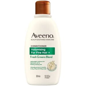 Aveeno Volumising For Fine Hair + Fresh Greens Blend Scalp Soothing Oat Conditio Aveeno Volumising For Fine Hair + Fresh Greens Blend Scalp Soothing Oat Conditio