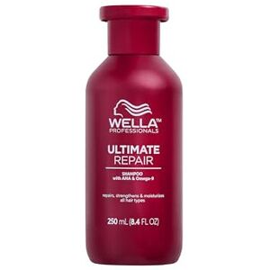 Wella Professionals Ultimate Repair Shampoo - Damaged Hair, AHAs & Omega 9, 250m Wella Professionals Ultimate Repair Shampoo - Damaged Hair, AHAs & Omega 9, 250m