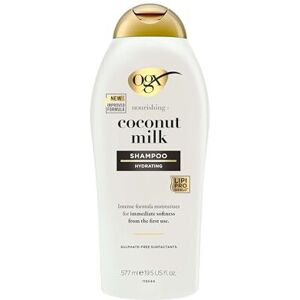 OGX Coconut Milk Nourishing Hair Shampoo, Adds Hydration, for Dry Hair, Sulfate OGX Coconut Milk Nourishing Hair Shampoo, Adds Hydration, for Dry Hair, Sulfate