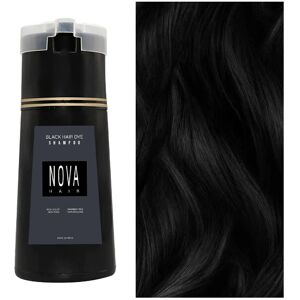 Unbranded (Black) Hair Instant Nova Dye Shampoo Treatment Cream 200ml Brown Black Red Wome Unbranded (Black) Hair Instant Nova Dye Shampoo Treatment Cream 200ml Brown Black Red Wome