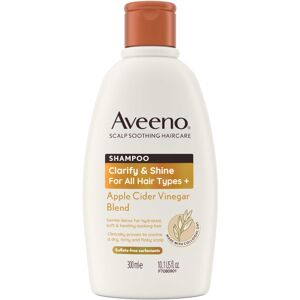 Aveeno Clarify and Shine Apple Cider Vinegar Scalp Soothing Shampoo for all Hair Aveeno Clarify and Shine Apple Cider Vinegar Scalp Soothing Shampoo for all Hair