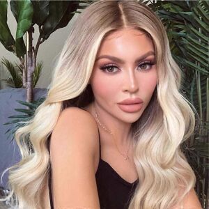 Unbranded (As show, One size) Long synthetic wig with natural waves and long curls in grad Unbranded (As show, One size) Long synthetic wig with natural waves and long curls in grad