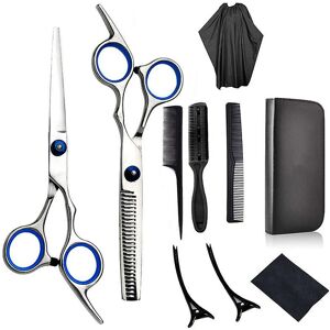 Unbranded (As show, One size) Home Hairdressing Scissors 10 Set Hairdressing Tools Set Fla Unbranded (As show, One size) Home Hairdressing Scissors 10 Set Hairdressing Tools Set Fla