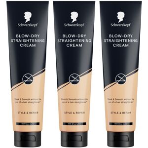 Schwarzkopf SK Styling Cream 150ml Sleeky Smooth Hair Control Shine Finish, 3 Pack Schwarzkopf SK Styling Cream 150ml Sleeky Smooth Hair Control Shine Finish, 3 Pack