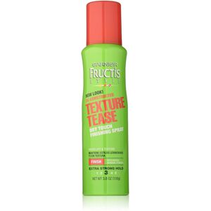 Garnier Fructis Style Texture Tease Dry Touch Finishing Spray 3.8 Ounce (Packagi Garnier Fructis Style Texture Tease Dry Touch Finishing Spray 3.8 Ounce (Packagi