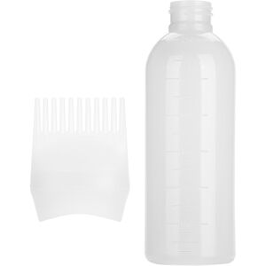 Unbranded 160ml Hair Dyeing Bottle Brush Shampoo Hair Color Oil Comb Applicator Tool(White Unbranded 160ml Hair Dyeing Bottle Brush Shampoo Hair Color Oil Comb Applicator Tool(White