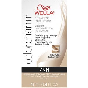 Wella COLORCHARM Permanent Liquid Hair Color for Gray Coverage 7NN Intense Med Blonde Wella COLORCHARM Permanent Liquid Hair Color for Gray Coverage 7NN Intense Med Blonde