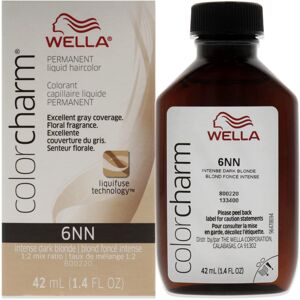 Wella COLORCHARM Permanent Liquid Hair Color for Gray Coverage 6NN Intense Dark Blonde Wella COLORCHARM Permanent Liquid Hair Color for Gray Coverage 6NN Intense Dark Blonde