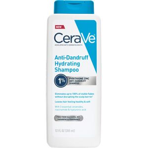 CeraVe Hydrating Anti-Dandruff Shampoo 1% Pyrithione Zinc with Ceramides, Niacin CeraVe Hydrating Anti-Dandruff Shampoo 1% Pyrithione Zinc with Ceramides, Niacin