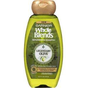 Garnier Whole Blends Replenishing Shampoo Legendary Olive Dry Hair 12.5 fl. oz Garnier Whole Blends Replenishing Shampoo Legendary Olive Dry Hair 12.5 fl. oz