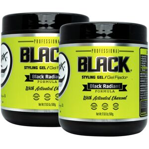 Rolda Black Styling Hair Gel - Medium To Strong Hold With Medium Shine For a Wet Rolda Black Styling Hair Gel - Medium To Strong Hold With Medium Shine For a Wet