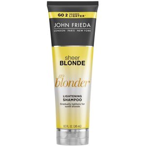 John Frieda Shampoo Sheer Blonde Go Blonder Lightening 8.3 Ounce (245ml) (2 Pack John Frieda Shampoo Sheer Blonde Go Blonder Lightening 8.3 Ounce (245ml) (2 Pack