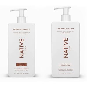 Native Shampoo and Conditioner Set Sulfate Free Paraben Free Dye Free with Native Shampoo and Conditioner Set Sulfate Free Paraben Free Dye Free with