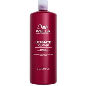 Wella Professionals Ultimate Repair Shampoo, Deep Repair for Damaged Hair, with Wella Professionals Ultimate Repair Shampoo, Deep Repair for Damaged Hair, with