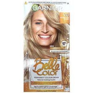 6 x Garnier Belle Color Permanent Colour 9.0 Natural Light Blonde 6 x Garnier Belle Color Permanent Colour 9.0 Natural Light Blonde