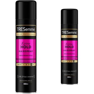 TRESemmé 2x Tresemme Extra Hold Long lasting Finish Fast Drying Hairspray TRESemmé 2x Tresemme Extra Hold Long lasting Finish Fast Drying Hairspray