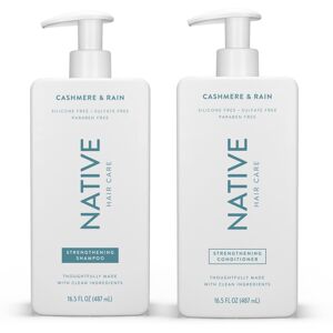 Native Cashmere & Rain Shampoo and Conditioner Contain Naturally Derived Ingredients Native Cashmere & Rain Shampoo and Conditioner Contain Naturally Derived Ingredients