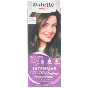 3 x Schwarzkopf Palette Intensive Permanent Color Creme 4-0 Middle Brown 3 x Schwarzkopf Palette Intensive Permanent Color Creme 4-0 Middle Brown