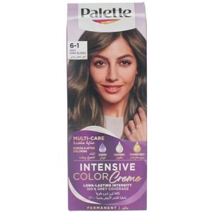 Schwarzkopf Palette Intensive Permanent Color Creme 6-1 Ashy Dark Blonde Schwarzkopf Palette Intensive Permanent Color Creme 6-1 Ashy Dark Blonde