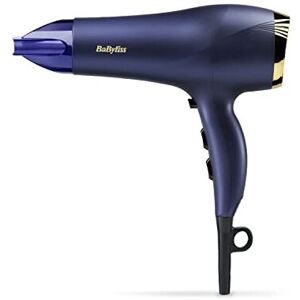 BaByliss Midnight Luxe Hair Dryer - Powerful 2300W Blow Dryer, Ionic Frizz-contr BaByliss Midnight Luxe Hair Dryer - Powerful 2300W Blow Dryer, Ionic Frizz-contr