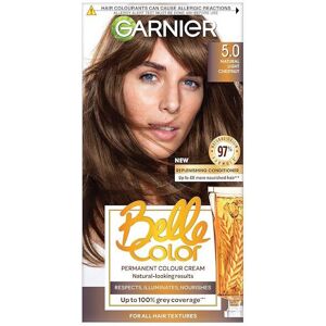 6 x Garnier Belle Color Permanent Colour 5 Natural Light Chestnut 6 x Garnier Belle Color Permanent Colour 5 Natural Light Chestnut