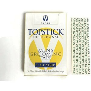 Vapon Topstick 1"""" X 3"""" Straight Strips T150 50 Pieces for Hairpieces and W Vapon Topstick 1"""" X 3"""" Straight Strips T150 50 Pieces for Hairpieces and W