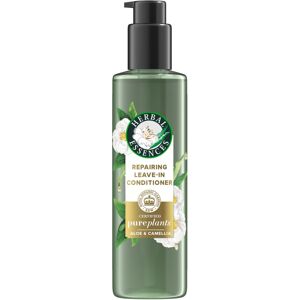 Herbal Essences Repairing Leave-In Conditioner with Aloe and Camellia Flower Oil Herbal Essences Repairing Leave-In Conditioner with Aloe and Camellia Flower Oil