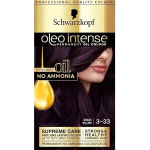 Schwarzkopf Oleo Intense 3-33 Rich Plum Permanent Hair Dye Schwarzkopf Oleo Intense 3-33 Rich Plum Permanent Hair Dye