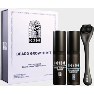 Odenson Beard Growth Kit Serum Roller Cleanser Set Odenson Beard Growth Kit Serum Roller Cleanser Set