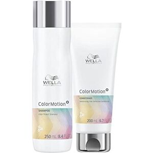 Wella ColorMotion + Protection Shampoo 250 ml and Conditioner 200 ml Wella ColorMotion + Protection Shampoo 250 ml and Conditioner 200 ml