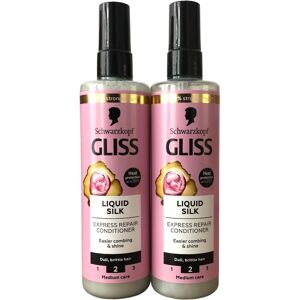 Schwarzkopf Gliss Hair Repair Liquid Silk Express Repair Conditioner 200ml- Pack Schwarzkopf Gliss Hair Repair Liquid Silk Express Repair Conditioner 200ml- Pack