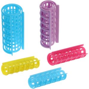 INOOMP 36pcs Curlers Jumbo Wavy Curls Hair Wow Plastic Random Color INOOMP 36pcs Curlers Jumbo Wavy Curls Hair Wow Plastic Random Color