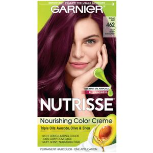 Garnier Hair Color Nutrisse Nourishing Creme 462 Dark Berry Burgundy (Sugar Bee Garnier Hair Color Nutrisse Nourishing Creme 462 Dark Berry Burgundy (Sugar Bee