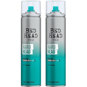 Tigi Bed Head Hard Head Extra Strong Hold Hairspray 10.6 Oz (Pack Of 2) Tigi Bed Head Hard Head Extra Strong Hold Hairspray 10.6 Oz (Pack Of 2)