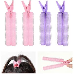 Unbranded (Pink purple) 1 set of volumizing hair clips for hair roots, hairpins, curlers, Unbranded (Pink purple) 1 set of volumizing hair clips for hair roots, hairpins, curlers,