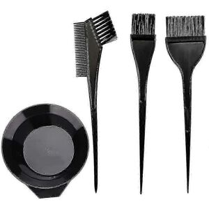 Unbranded Hair dye brush and bowl set, 4 pieces, color bowls, tools, mixing bowls, dyeing Unbranded Hair dye brush and bowl set, 4 pieces, color bowls, tools, mixing bowls, dyeing