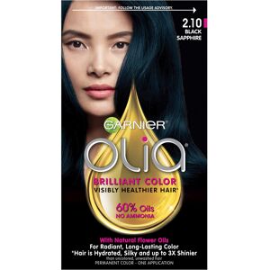 Garnier Olia Oil Powered Permanent Hair Color, Bold Collection, 2.10 Black Sapph Garnier Olia Oil Powered Permanent Hair Color, Bold Collection, 2.10 Black Sapph