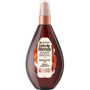 Garnier, Whole Blends, Coconut Oil & Cocoa Butter Smoothing Oil, 100ml Garnier, Whole Blends, Coconut Oil & Cocoa Butter Smoothing Oil, 100ml