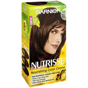 Garnier Nutrisse Nourishing Hair Color Creme, 53 Medium Golden Brown (Chestnut), Garnier Nutrisse Nourishing Hair Color Creme, 53 Medium Golden Brown (Chestnut),