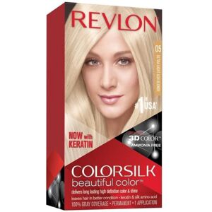 Revlon Colorsilk Permanent Colour Dye - 05 Ultra Light Ash Blonde Revlon Colorsilk Permanent Colour Dye - 05 Ultra Light Ash Blonde