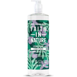 Faith In Nature 1L Natural Rosemary Conditioner, Stimulating for Normal Hair & S Faith In Nature 1L Natural Rosemary Conditioner, Stimulating for Normal Hair & S