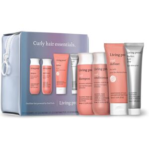 Living Proof Curly Hair Essentials Kit - Travel Size Curl Shampoo Conditioner De Living Proof Curly Hair Essentials Kit - Travel Size Curl Shampoo Conditioner De