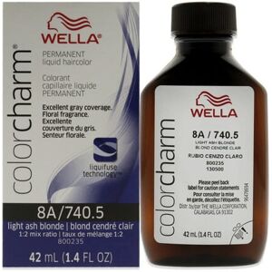 (With Developer) Wella Color Charm Permanent Liquid Haircolor 8A Light Ash Blond (With Developer) Wella Color Charm Permanent Liquid Haircolor 8A Light Ash Blond