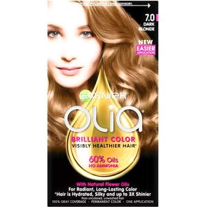 Garnier Olia Oil Powered Permanent Hair Color, 7.0 Dark Blonde, 1 Kit Garnier Olia Oil Powered Permanent Hair Color, 7.0 Dark Blonde, 1 Kit