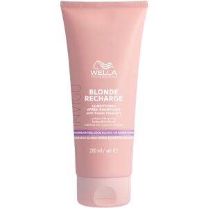 Wella Professionals Invigo Blonde Recharge Conditioner - Refresh & Maintain Cool Wella Professionals Invigo Blonde Recharge Conditioner - Refresh & Maintain Cool