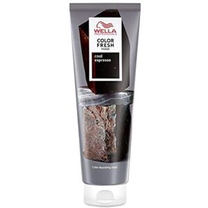 Wella Professionals Color Fresh Mask Cool Espresso - Hair Treatment to Revitalis Wella Professionals Color Fresh Mask Cool Espresso - Hair Treatment to Revitalis