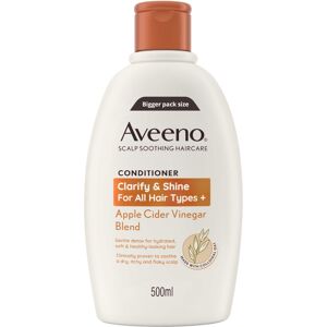 Aveeno Scalp Soothing Haircare Clarify & Shine Conditioner, Apple Cider Vinegar Aveeno Scalp Soothing Haircare Clarify & Shine Conditioner, Apple Cider Vinegar