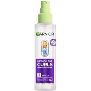 3 x Garnier Method For Curls Spray 150ml 3 x Garnier Method For Curls Spray 150ml