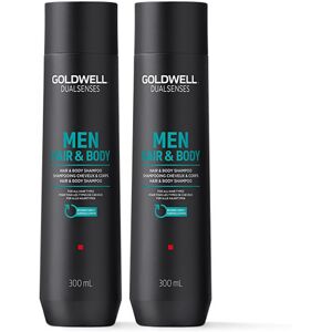 Goldwell Dual Senses Men Hair & Body Shampoo 300ml Double Goldwell Dual Senses Men Hair & Body Shampoo 300ml Double