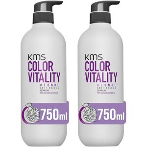 KMS Color Vitality Blonde Conditioner 750ml Double KMS Color Vitality Blonde Conditioner 750ml Double